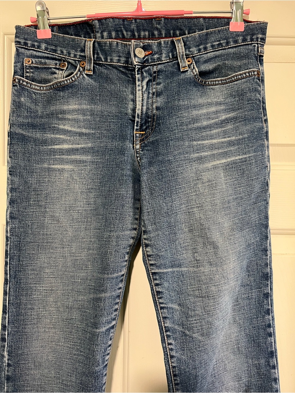 Lucky Brand Dungarees Bootcut Jeans sz 30/10 - Picture 2 of 11